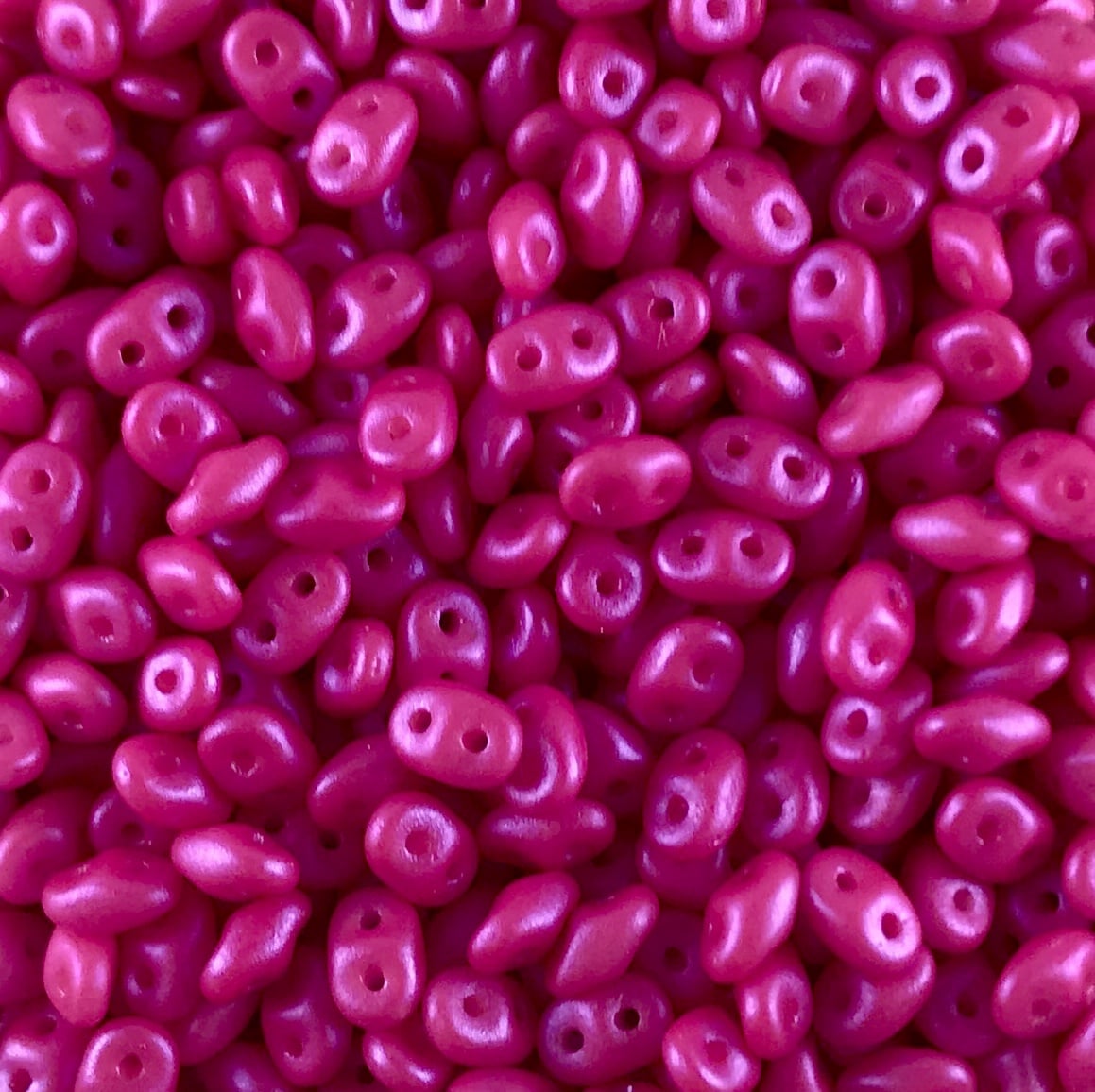 SuperDuo 2.5x5mm 25g Bag – Tropical Passion Pink