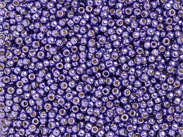 8/0 Toho Seed Beads - 10g Bag - PermaFinish - Metallic Polaris