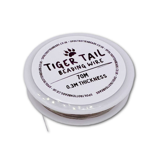 Tiger Tail Beading Wire 0.3mm – 70m Spool
