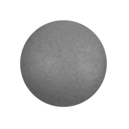 Czech Glass Cabochon 18mm β French Chalk Titanium