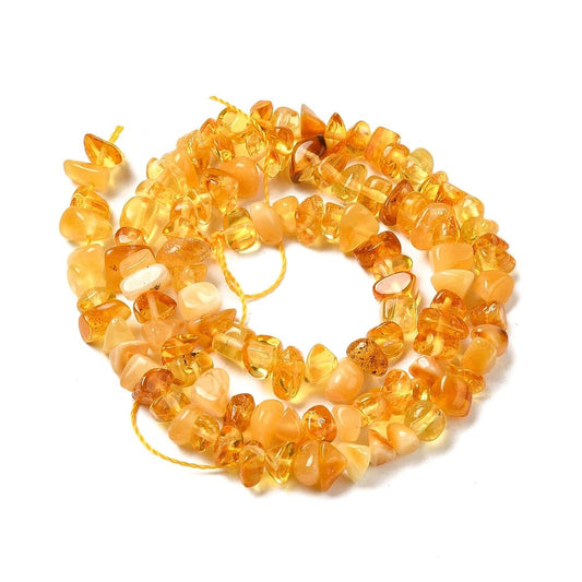 Natural Baltic Amber Chip Bead Strand 5-8mm - 40cm (16 inch) Strand