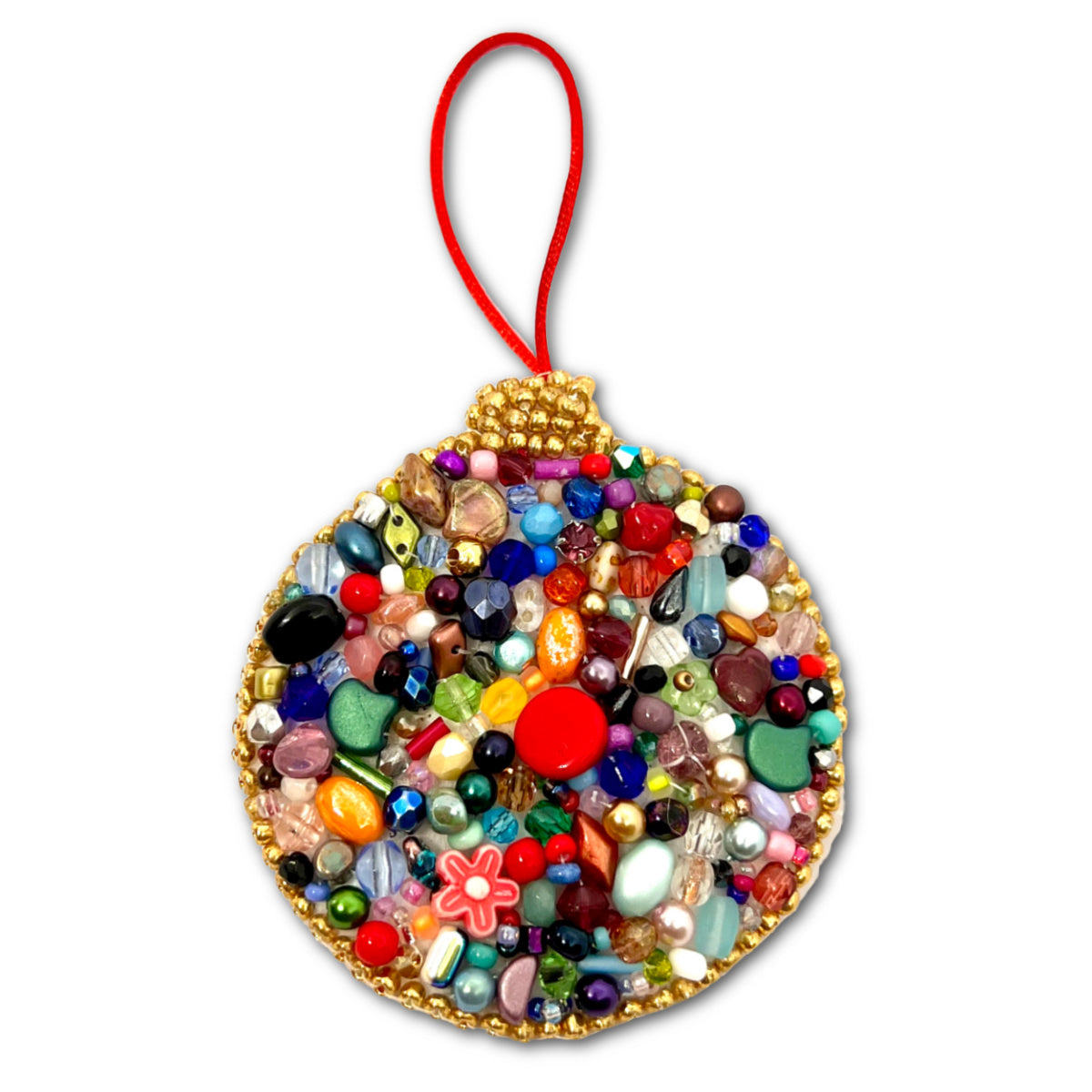 Bead Embroidery Bauble Kit – Bead Soup!