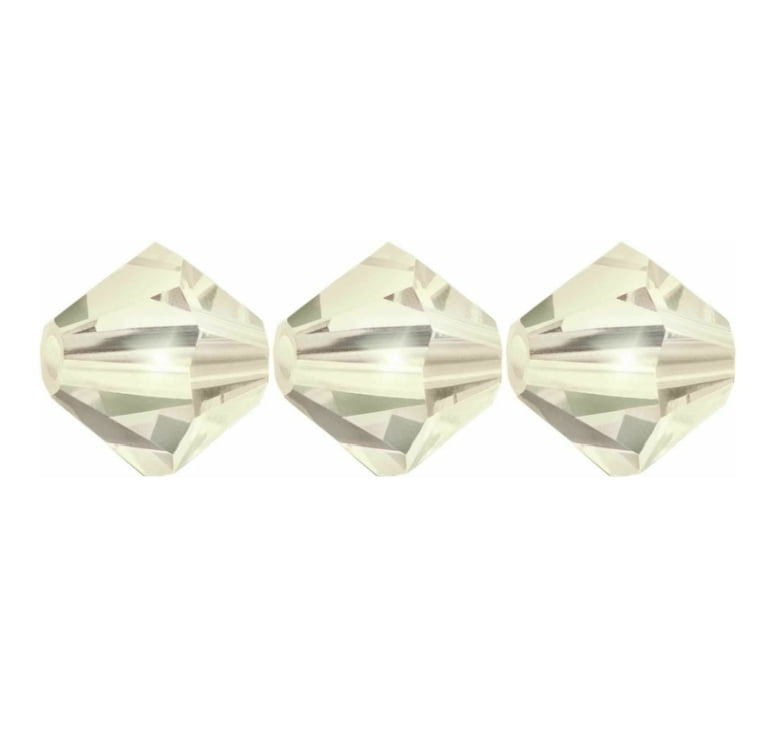 3mm Preciosa Bicones – Blonde Flare – Pack of 30
