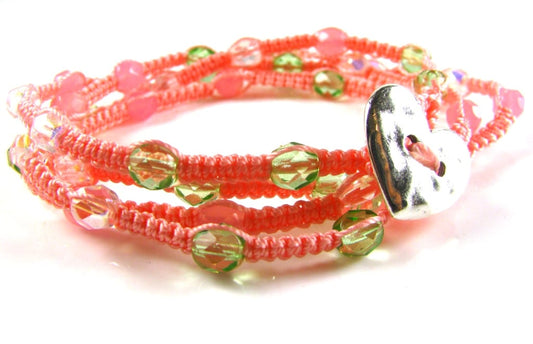 Macrame Wrap Kit – Cherry Blossom