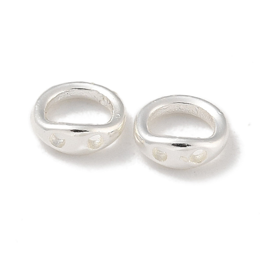 Piggy Ring - Wire Guardians - Pack of 10 - Silver Plated