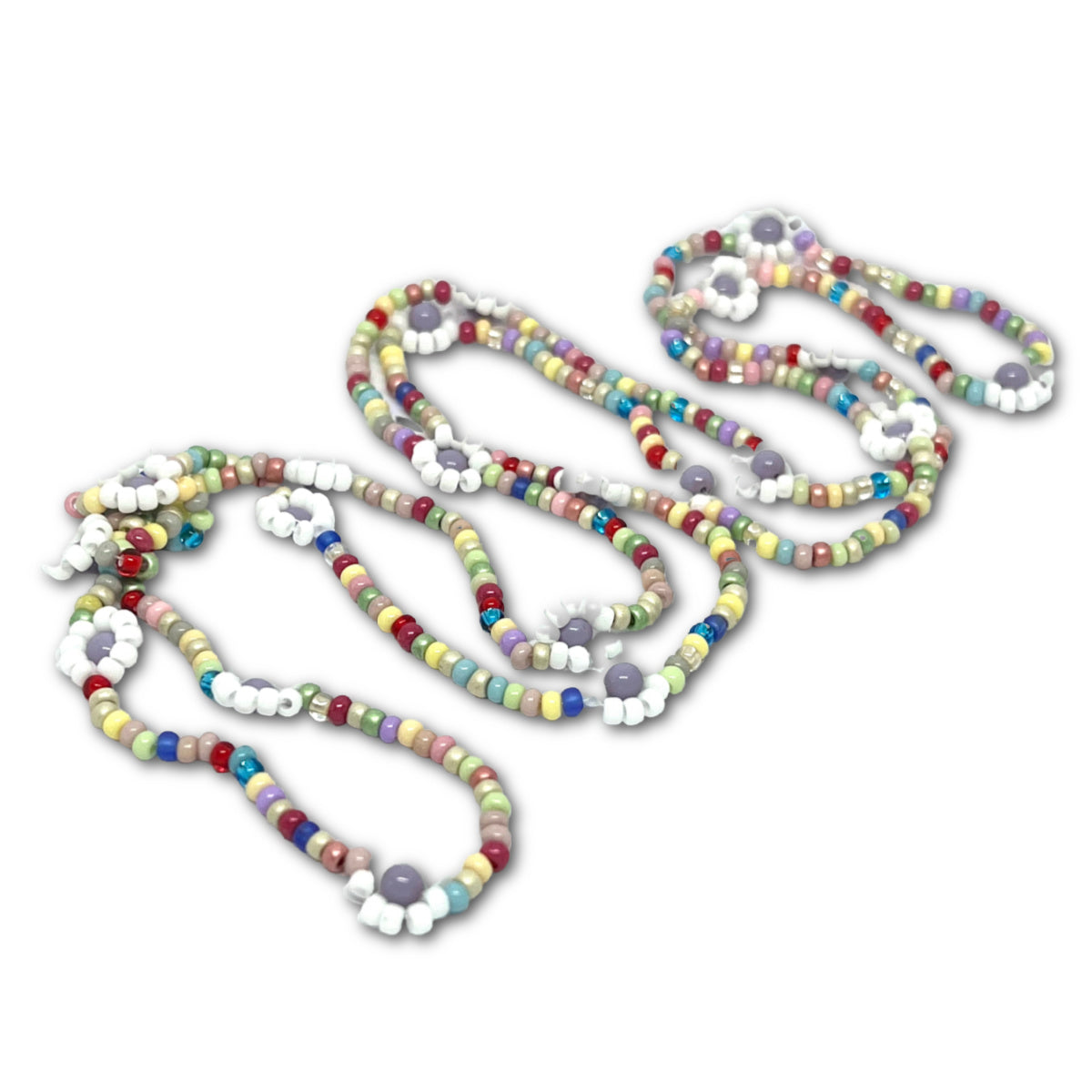 Daisy Chain Necklace Kit – Beginners – Pastel