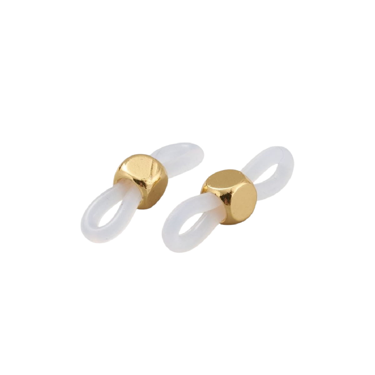 Gold Plated Eye Glass Loops - Pack of 5 Pairs