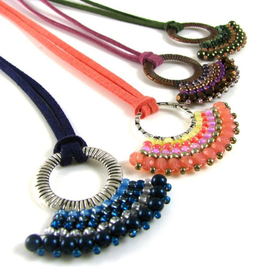 Fanfair Necklace Pattern – Instant Download or Printed Copy