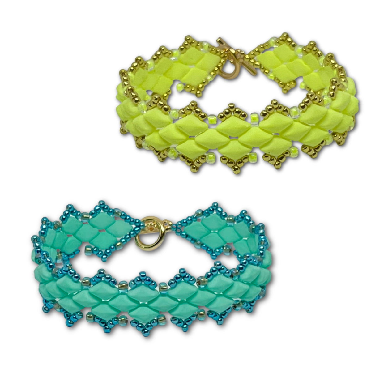 GemDuo Mosaic Pattern by Lynne Collins - Instant Download or Printed Copy