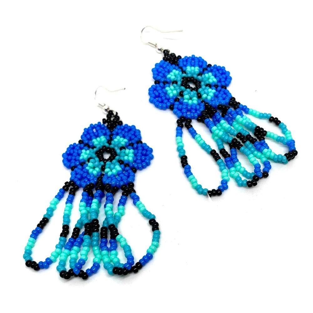 Huichol Beaded Flower Tutorial - Instant Download or Printed Copy