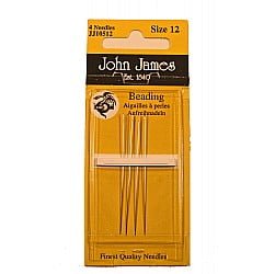 John James Beading Needles β Size 12