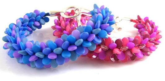 Preciosa Pip Bead Kumihimo Pattern - Instant Download  or Printed Copy
