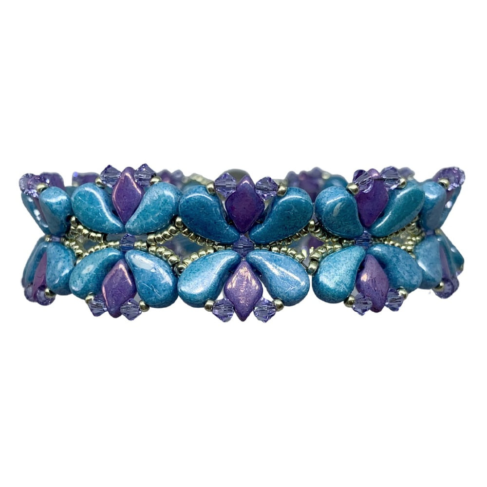 Lotus Blossom Beading Pattern - Instant Download or Printed Copy