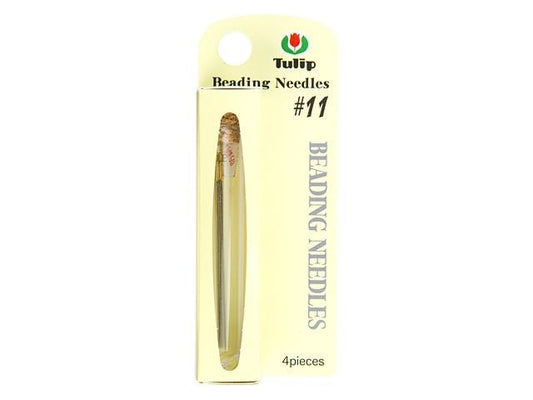 Tulip Beading Needles – Number 11 – Long  – 4 Pack