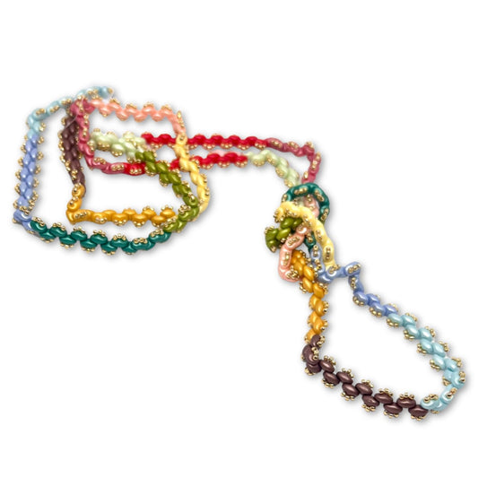 Continuous Length SuperDuo Opera Length Necklace Pattern - Instant Download or Printed Copy