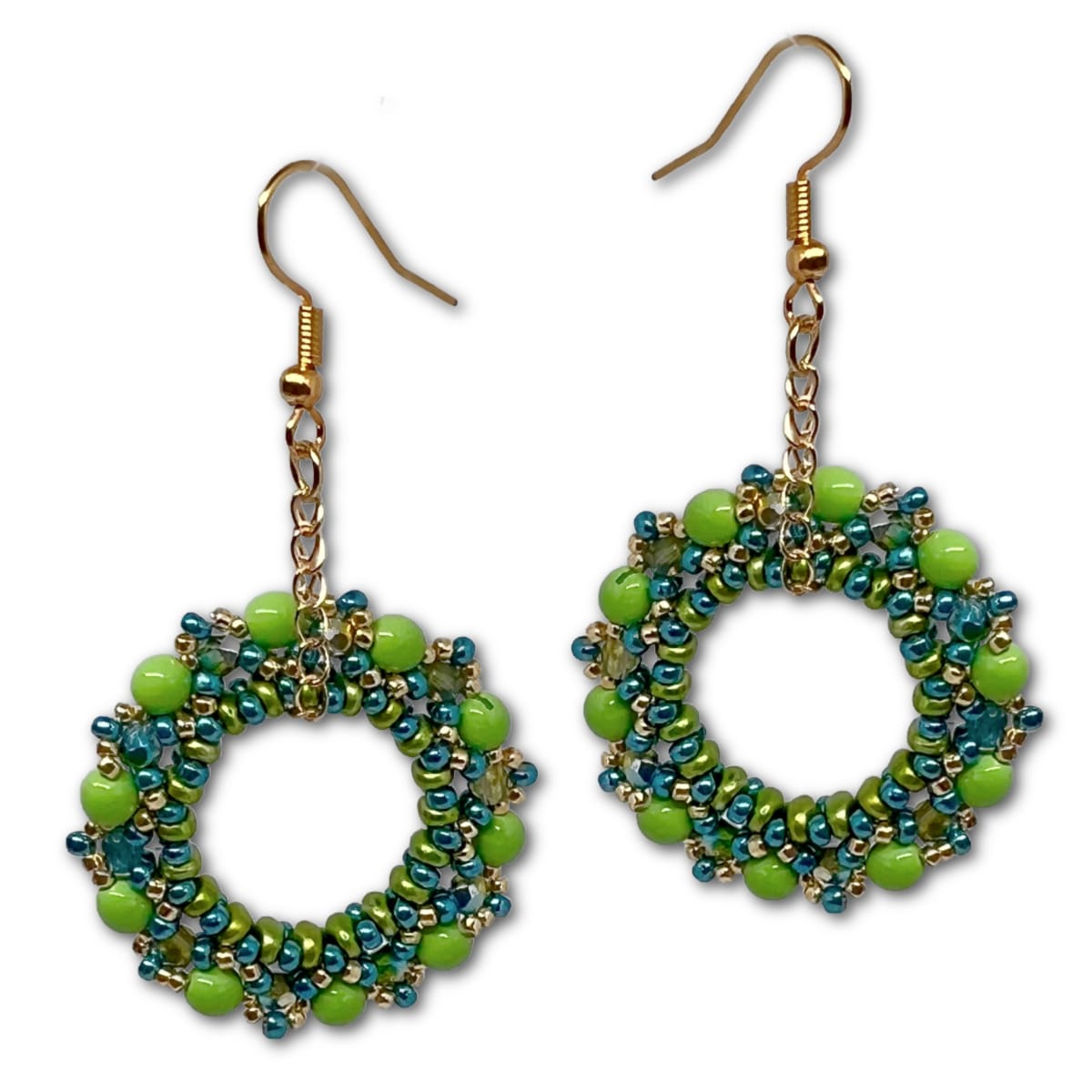 Festival Hoop Earring Kit - Pistachio
