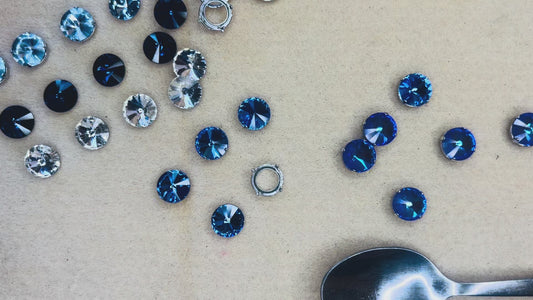Beginners Statement Aurora Crystal Rivoli Bracelet Kit - Ocean