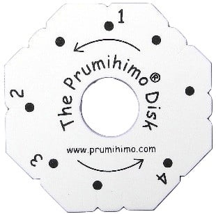 Prumihimo  Disk with Instructions by Pru McRae