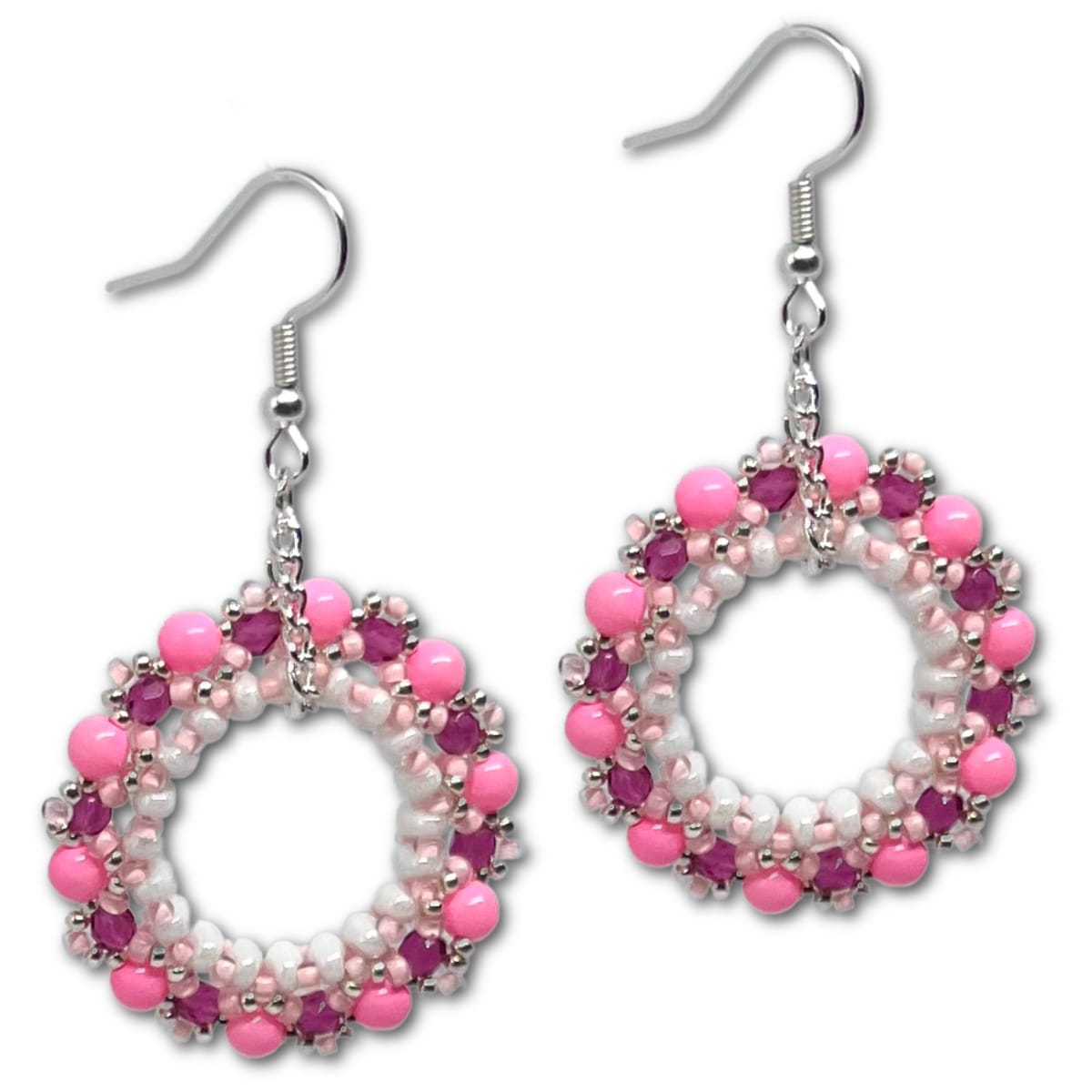 Festival Hoop Earring Kit - Rosa