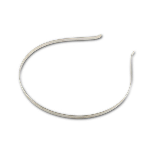 Silver Tone Tiara Band -  5mm