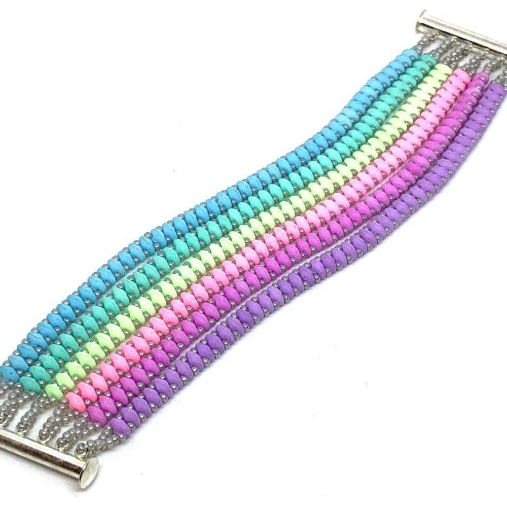 SuperDuo Stacker Bracelet - Instant Download or Printed Copy