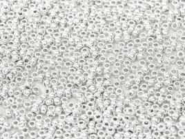 15/0 Miyuki Seed Beads - 5g Bag – Crystal Full Labrador – Colour 55006