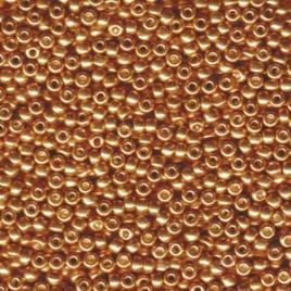 8/0 Miyuki Seed Beads - 25g Bag – Galvanized Yellow Gold - Colour 1053