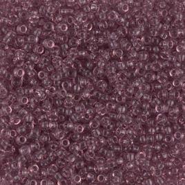 11/0 Miyuki Seed Beads - 25g Bag – Transparent Smoky Amethyst – Colour 142