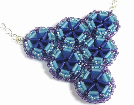 Tila Wagon Wheel Pendant Tutorial - Downloadable