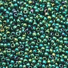 11/0 Toho Seed Beads - 10g Bag – Higher Metallic June Bug