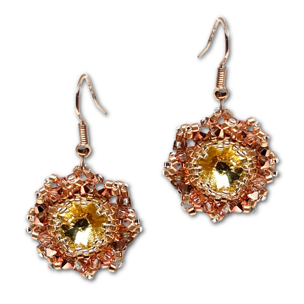 Toinette Beaded Rivoli Pattern - Instant Download or Printed Copy