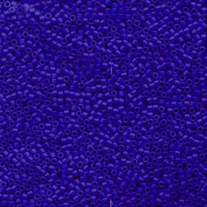 11/0 – Miyuki Delica - 5g Bag – Matte Opaque Royal Blue – DB756