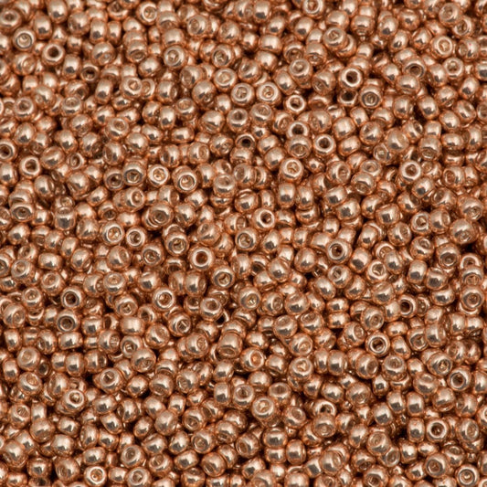 11/0 Miyuki Seed Beads - 25g Bag – Galvanised Lt Beige - Colour 1072L
