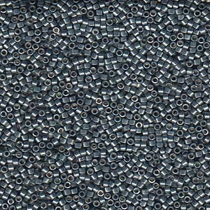 11/0 – Miyuki Delica - 5g Bag – Duracoat Galvanised Dk Sea Foam – DB1846