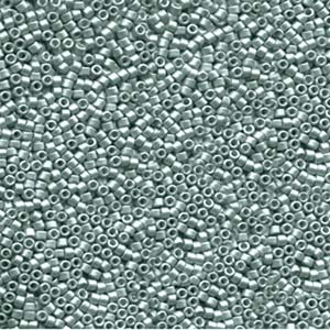 11/0 – Miyuki Delica - 5g Bag – Galvanised Sf Dk Aqua – DB1183