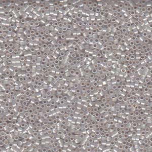 11/0 – Miyuki Delica - 5g Bag – Silver Lined Opal AB – DB223