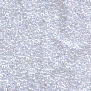 11/0 Miyuki Seed Beads - 25g Bag – Crystal - Colour 131