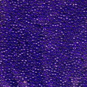 11/0 Miyuki Seed Beads - 25g Bag – Transparent Cobalt - Colour 151