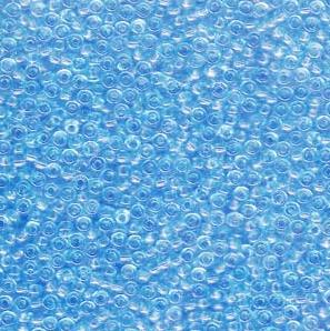 11/0 Miyuki Seed Beads - 25g Bag – Transparent Light Blue - Colour 148