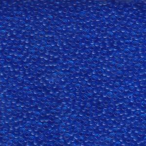 11/0 Miyuki Seed Beads - 25g Bag – Transparent Sapphire - Colour 150