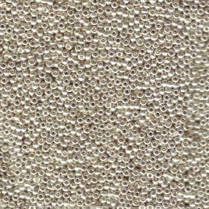250g Wholesale Pack – 11/0 Miyuki Seed Beads – Galvanised Silver (1051)