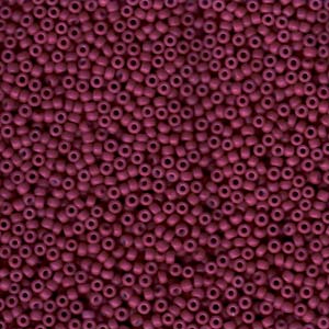 11/0 Miyuki Seed Beads - 25g Bag – Special Dyed Wine - Colour 2047