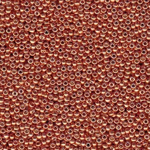 11/0 Miyuki Seed Beads - 25g Bag – Duracoat Galvanised Pink Blush – Colour 4207