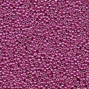 11/0 Miyuki Seed Beads 25g Bag – Duracoat Galvanized Hot Pink - Colour 4210