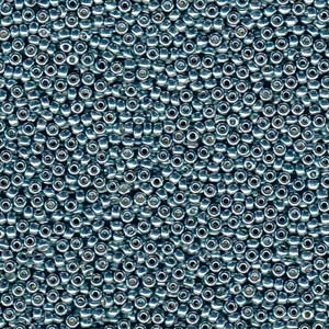 11/0 Miyuki Seed Beads - 25g Bag – Duracoat Galvanized Dark Seafoam - Colour 4216