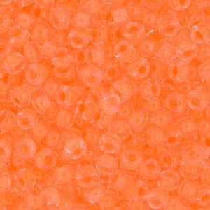 15/0 Miyuki Seed Beads 8.2 gram tube - Luminous Creamsicle - Colour 4298