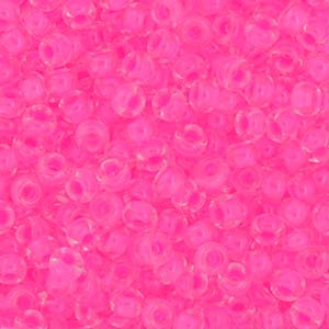15/0 Miyuki Seed Beads - 5g Bag - Luminous Cotton Candy - Colour 4299