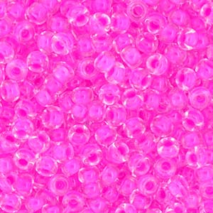 15/0 Miyuki Seed Beads - 5g Bag - Luminous Hot Magenta - Colour 4302