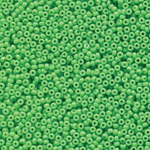 11/0 Miyuki Seed Beads 25g Bag – Duracoat Opaque Dyed Grass – Colour 4476