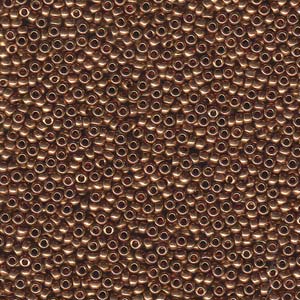 11/0 Miyuki Seed Beads - 25g Bag – Metallic Light Bronze - Colour 457L